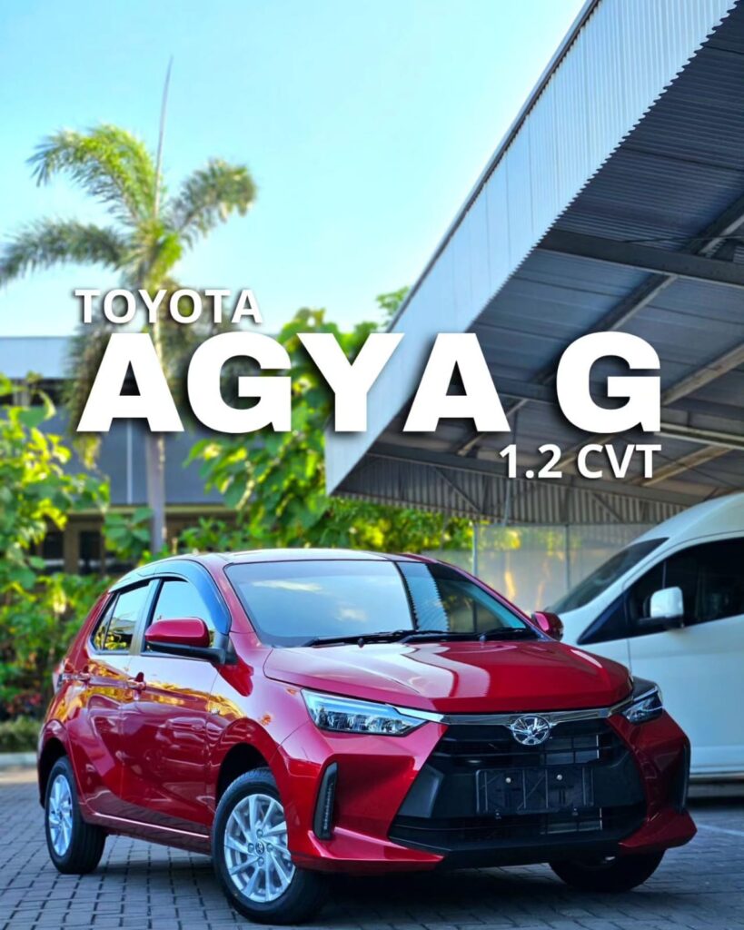 Toyota Agya 1.2 G CVT 2024